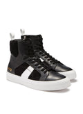 Hi-Top Zip Sneaker (Black)